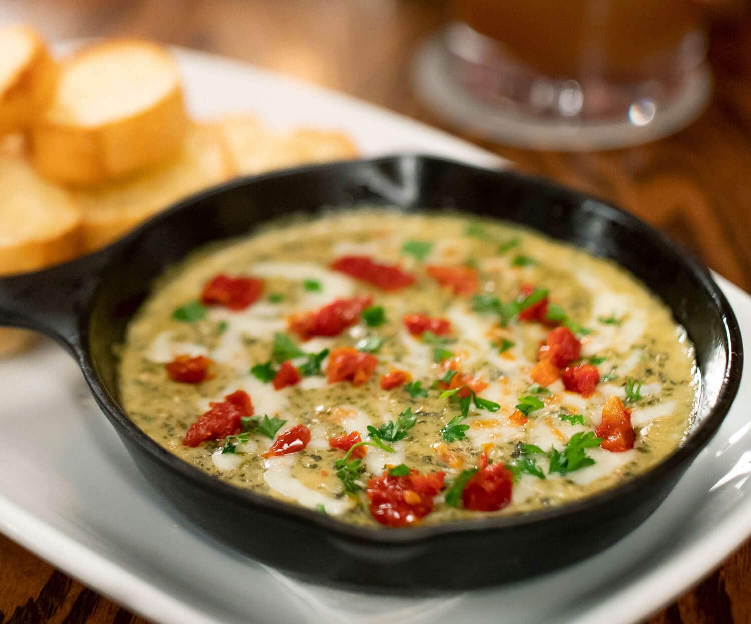CHEESE SPINACH DIP